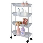 Regał łazienkowy na kółkach METLEX MX3058