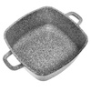 Garnek aluminium, szary marmurek 22x22cm 3,7l Klausberg