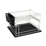 Suszarka do naczyń dwupoziomowa czarna (MX4014)
