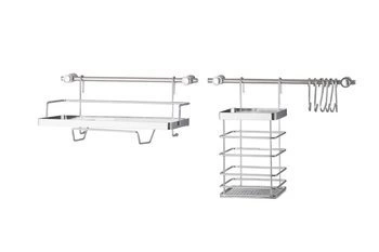 Reling Kuchenny 10 częściowy chromowany METLEX MX4540