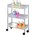 Regał łazienkowy na kółkach METLEX MX3057