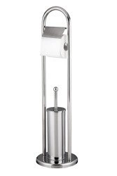 Stojak łazienkowy na papier toaletowy i szczotkę WC METLEX MX3016