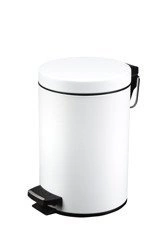 Kosz na śmieci 3L biały mat METLEX MX2081WH