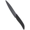 Nóż kuchenny Albainox ceramiczny Black, materiał Ceramic Zirconia, rękojeść rubber, ostrze gładkie, etui ochronne z polimeru, długość ostrza 125mm, waga 70g - 17282